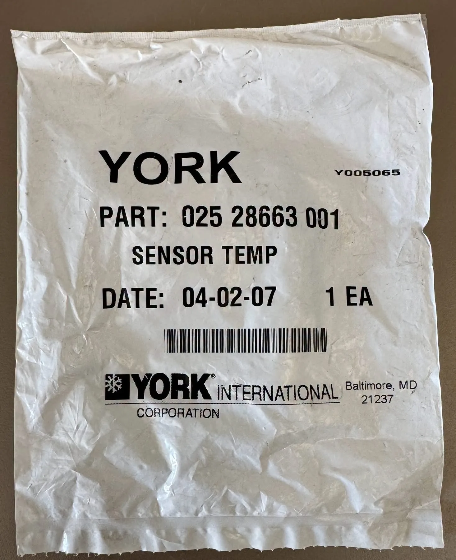 York sensor