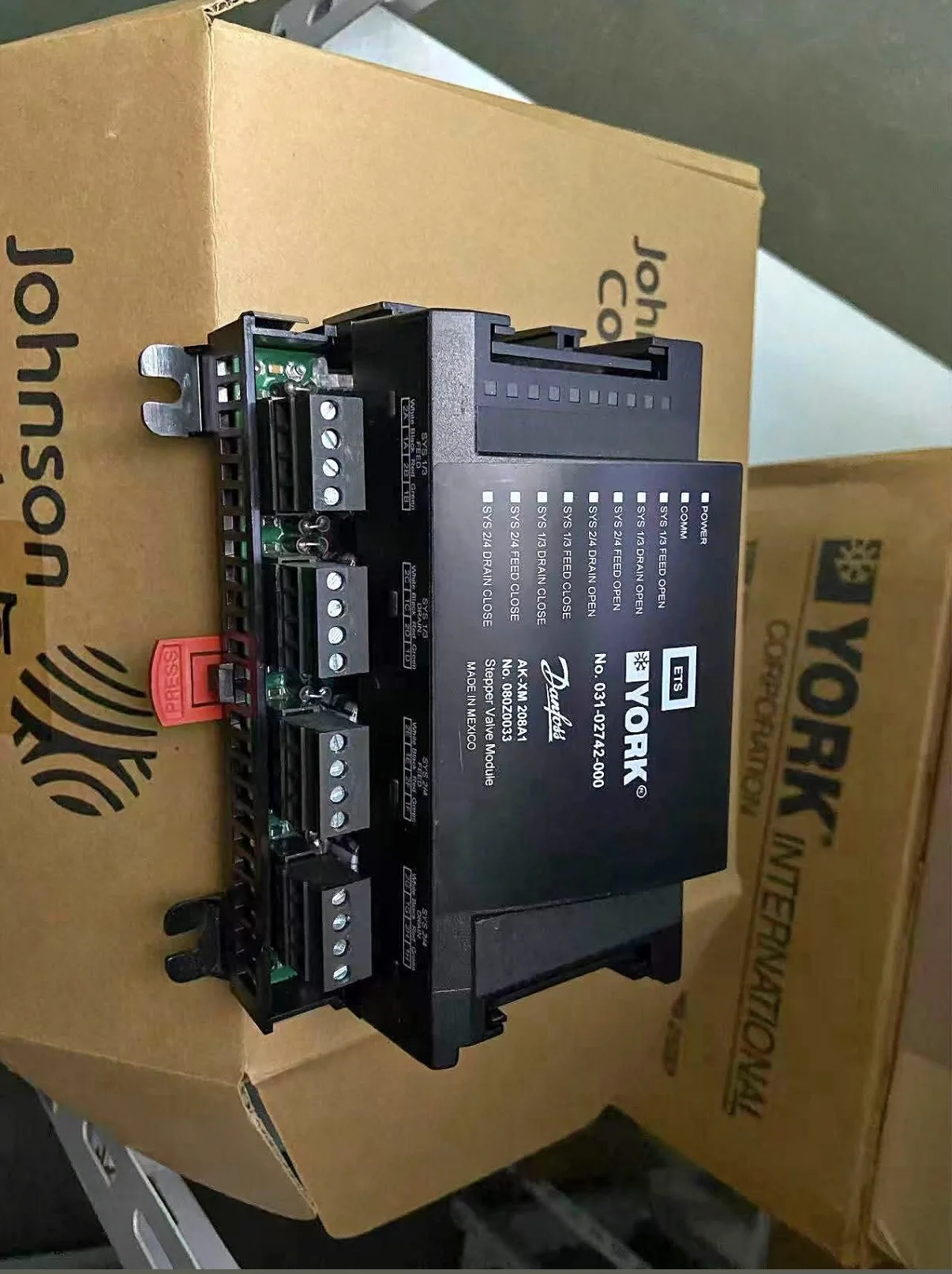 Stepper valve modul